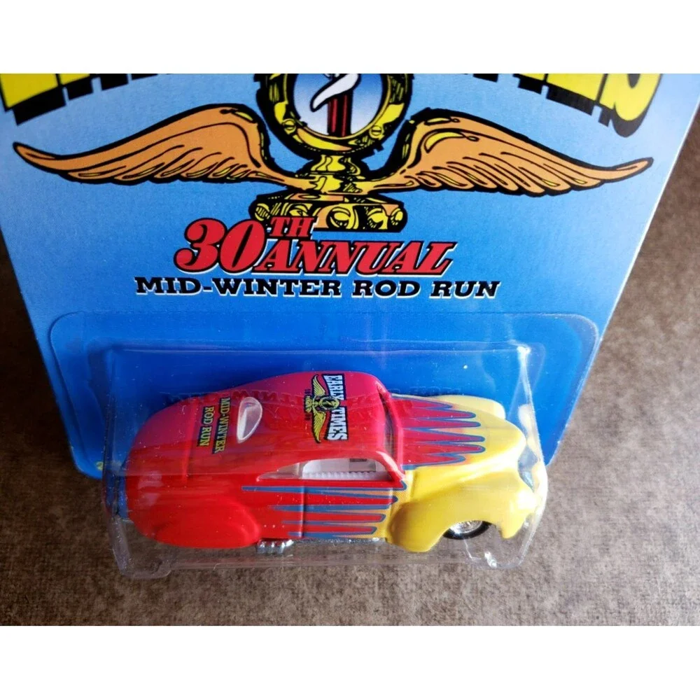 1999 Hot Wheels TAIL DRAGGER Red '99 EARLY TIMES 30Th. Annual Mid Winter Rod Run